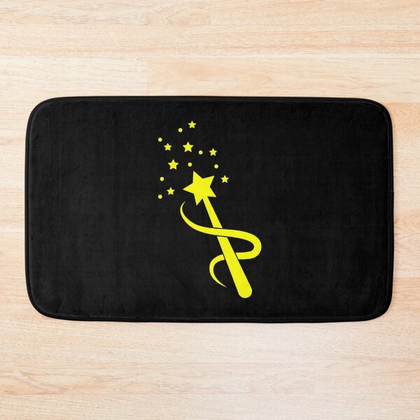 Item preview, Yellow Sparkle Star Magic Wand Design designed and sold by pattern-archive.