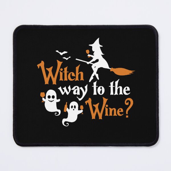 Item preview, Witch Way to the Wine Halloween designed and sold by To101ARt.