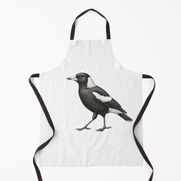 Item preview, AUSSIE MAGPIE  DRAWING designed and sold by BRETT'S ART STUDIO.