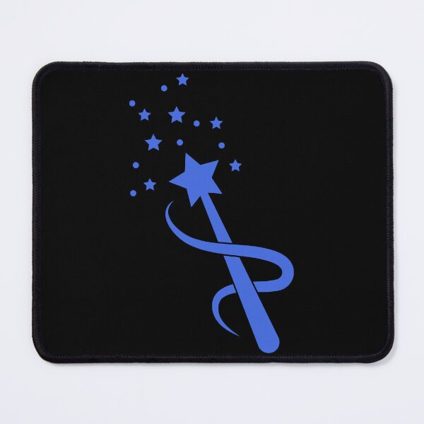 Item preview, Royal Blue Sparkle Star Magic Wand Design designed and sold by pattern-archive.