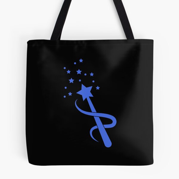 Item preview, Royal Blue Sparkle Star Magic Wand Design designed and sold by pattern-archive.