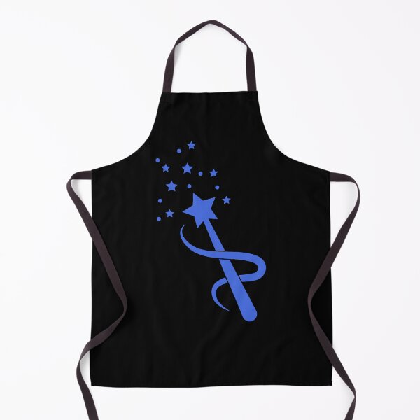 Item preview, Royal Blue Sparkle Star Magic Wand Design designed and sold by pattern-archive.
