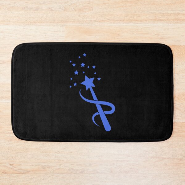 Item preview, Royal Blue Sparkle Star Magic Wand Design designed and sold by pattern-archive.