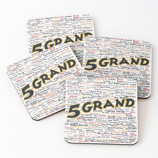 Item preview, 5 Grand Boeing B-17 WW2 Nose Art designed and sold by Bad Llama Shop.