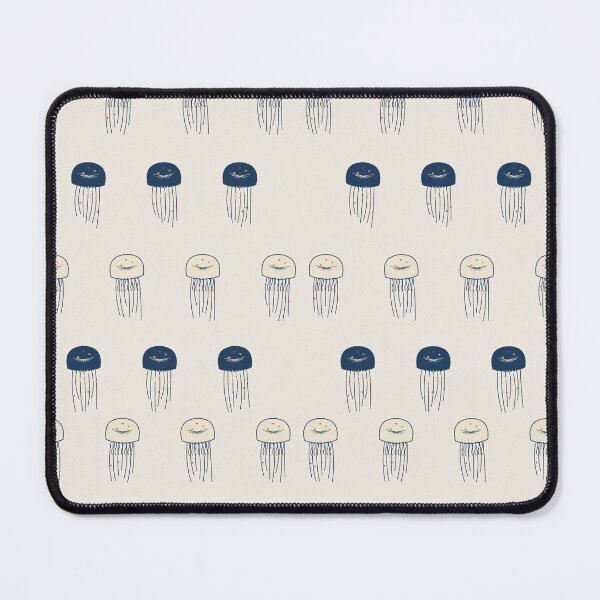 Item preview, Japanese Jellyfish Kurage Micro Icon Minimalist Ocean Pattern designed and sold by KungPowUnicorn.