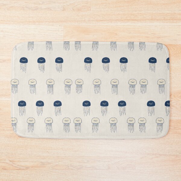 Item preview, Japanese Jellyfish Kurage Micro Icon Minimalist Ocean Pattern designed and sold by KungPowUnicorn.