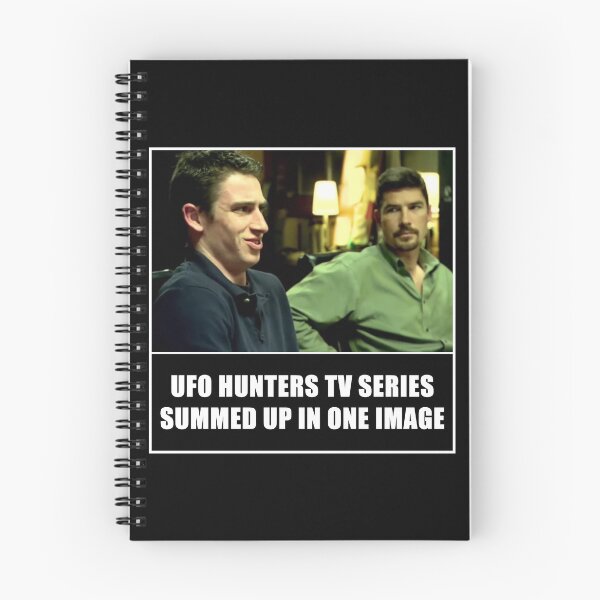 Item preview, UFO Hunters TV series summed up in one image designed and sold by 4gottenlore.