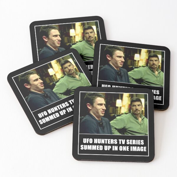 Item preview, UFO Hunters TV series summed up in one image designed and sold by 4gottenlore.
