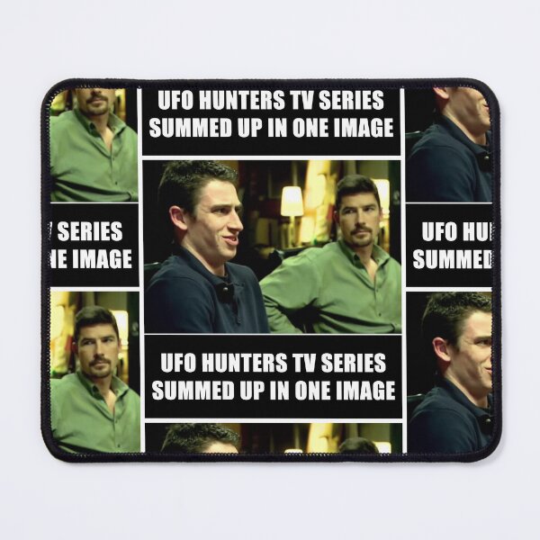 Item preview, UFO Hunters TV series summed up in one image designed and sold by 4gottenlore.