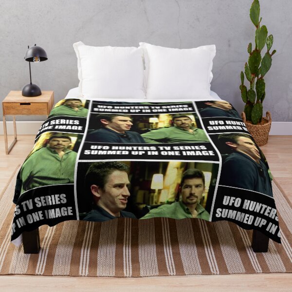 Item preview, UFO Hunters TV series summed up in one image designed and sold by 4gottenlore.