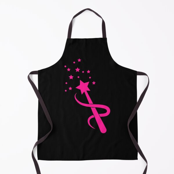 Item preview, Hot Pink Sparkle Star Magic Wand Design designed and sold by pattern-archive.
