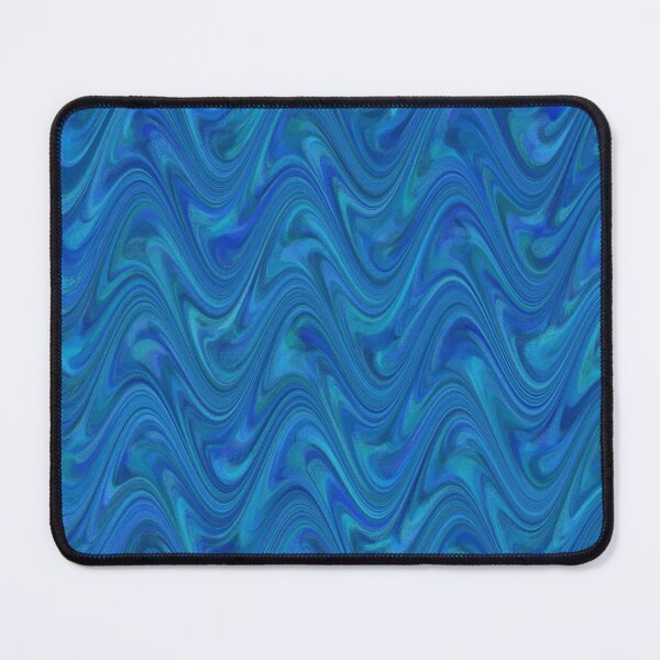 Item preview, Marbling Abstract Blue Green designed and sold by ArtbyDebbieC.