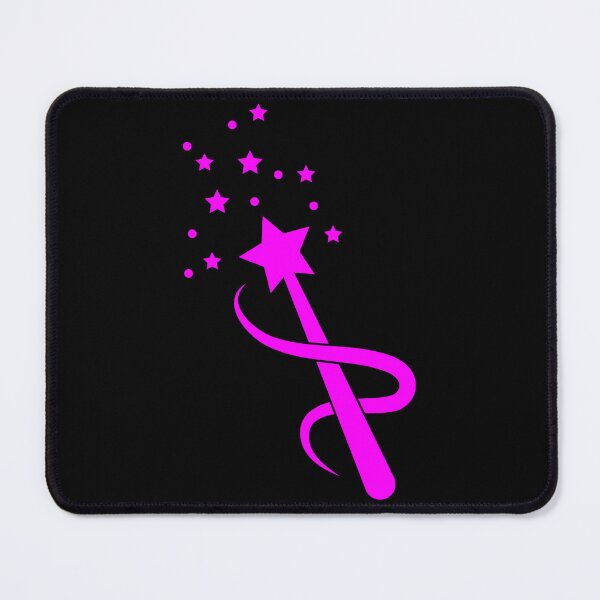 Item preview, Magenta Sparkle Star Magic Wand Design designed and sold by pattern-archive.