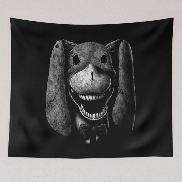 Item preview, Creepy Smile Rabbit Mask designed and sold by Zyphero.