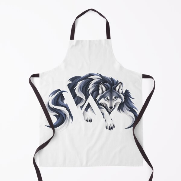Item preview, Wolf Letter W Art designed and sold by tmoca.