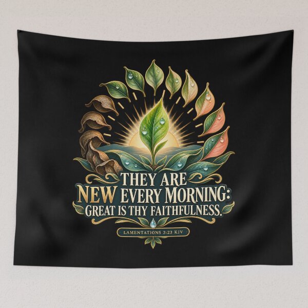 Item preview, Lamentations 3:23 Great Is Thy Faithfulness designed and sold by ChristianLife.