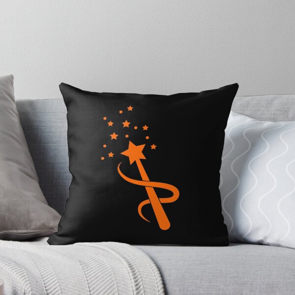 Item preview, Orange Sparkle Star Magic Wand Design designed and sold by pattern-archive.
