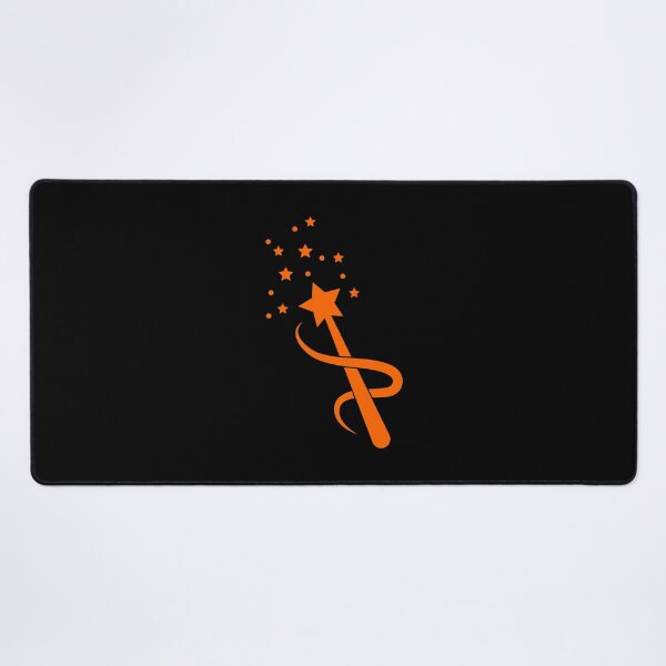 Item preview, Orange Sparkle Star Magic Wand Design designed and sold by pattern-archive.
