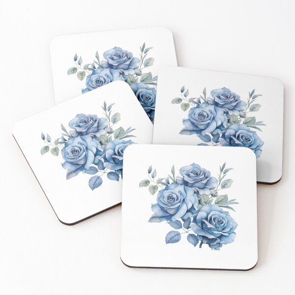 Item preview, Blue Rose | Elegant Floral Aesthetic Art designed and sold by Mandayartstudio.