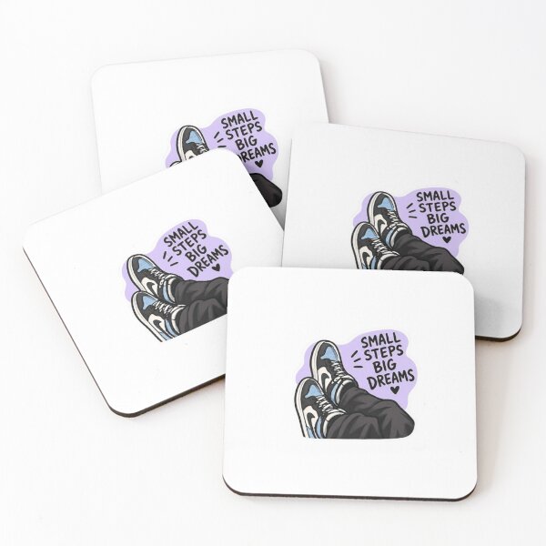 Item preview, Small Steps Sticker  designed and sold by Kuldeep6802.