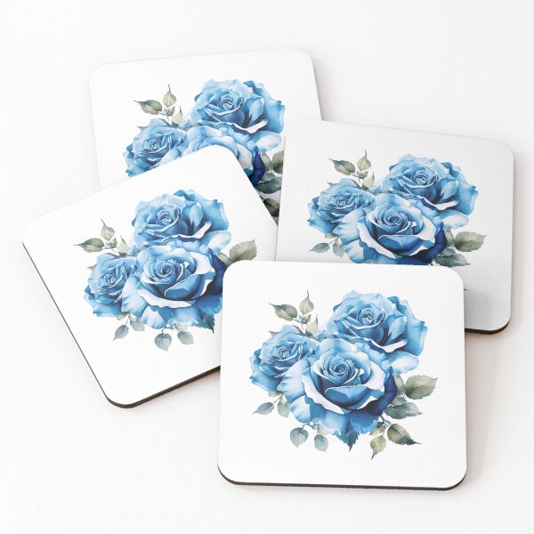 Item preview, Blue Rose | Elegant Floral Aesthetic Art designed and sold by Mandayartstudio.