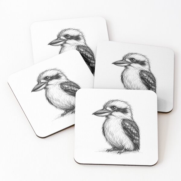 Item preview,  AUSSIE kookaburra DRAWING  designed and sold by BRETT'S ART STUDIO.