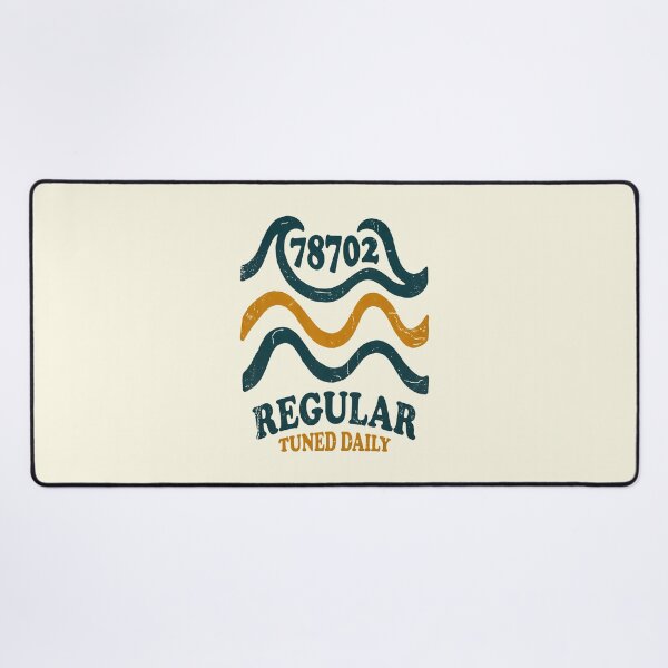 Item preview, East Austin 78702 Regular Tuned Daily Wave Graphic designed and sold by SplashTastic.