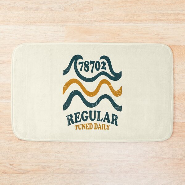 Item preview, East Austin 78702 Regular Tuned Daily Wave Graphic designed and sold by SplashTastic.