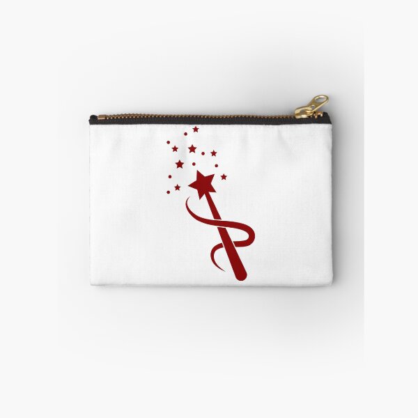 Item preview, Dark Red Sparkle Star Magic Wand Design designed and sold by pattern-archive.