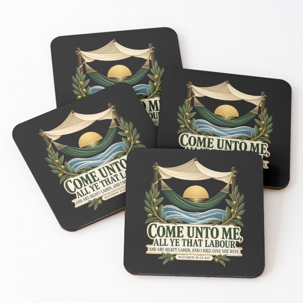 Item preview, Matthew 11:28 Come Unto Me Christian Verse designed and sold by ChristianLife.