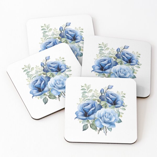 Item preview, Blue Rose | Elegant Floral Aesthetic Art designed and sold by Mandayartstudio.
