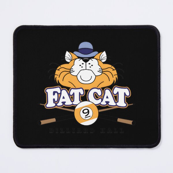 Item preview, Fat Cat Billiard Hall Vintage Style Pool Game Design designed and sold by Dragonbowmen.