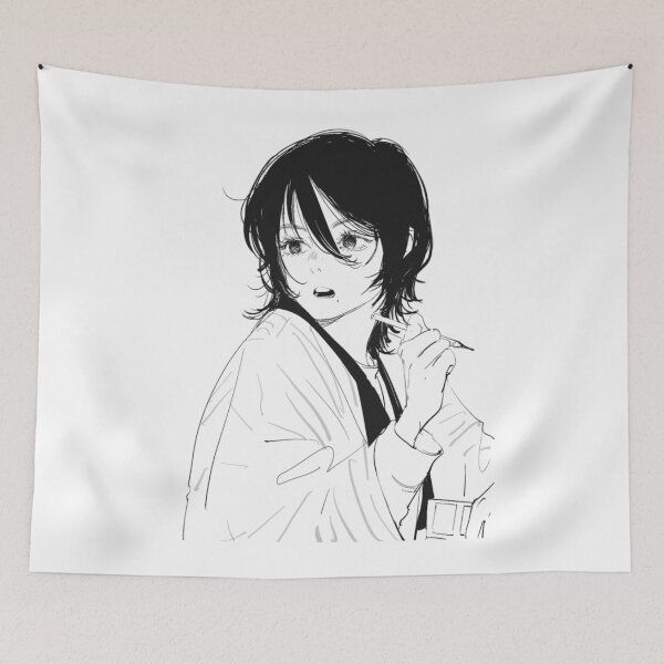 Item preview, Midnight Manga Girl Sketch designed and sold by Zyphero.