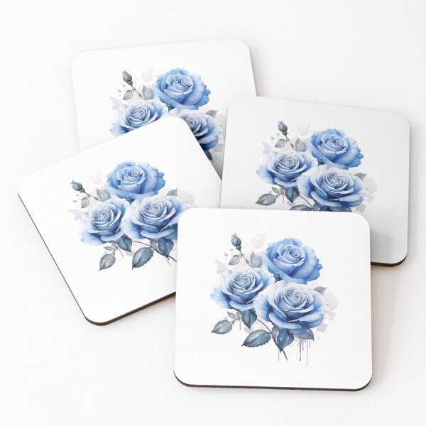 Item preview, Blue Rose | Elegant Floral Aesthetic Art designed and sold by Mandayartstudio.