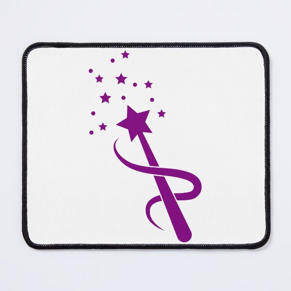 Item preview, Purple Sparkle Star Magic Wand Design designed and sold by pattern-archive.