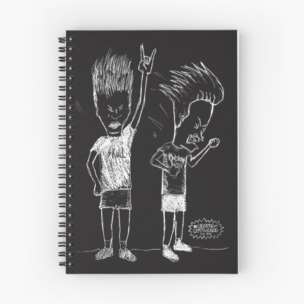 Item preview, Retro Cartoon Inspired Beavis and Butthead Style Illustration designed and sold by Dragonbowmen.
