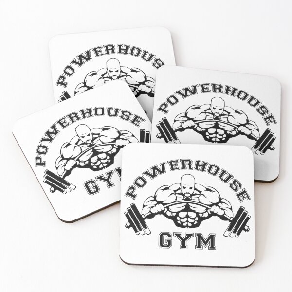 Item preview, Powerhouse Gym Outline Muscular Bodybuilder designed and sold by Sedwalhissan.