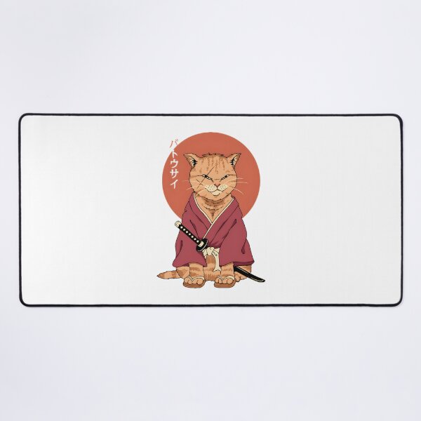 Item preview, Neko Battousai Cat Warrior Anime Style Illustration designed and sold by shelbykayhunt.