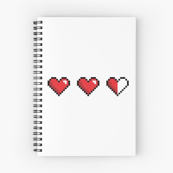 Item preview, Pixel Hearts: 2.5 Health Points – Retro Gamer Health Bar designed and sold by qfa Originals.