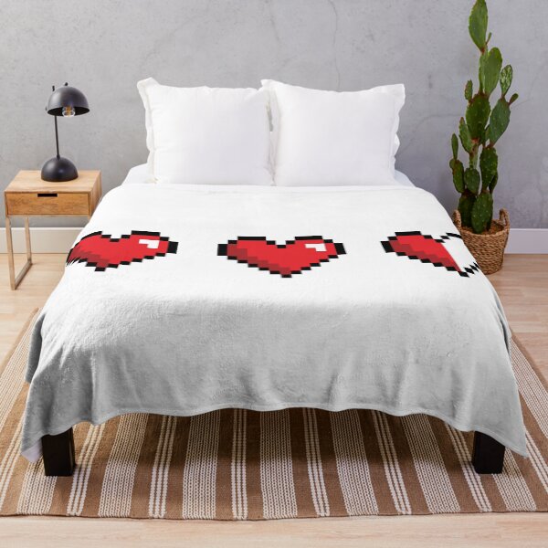 Item preview, Pixel Hearts: 2.5 Health Points – Retro Gamer Health Bar designed and sold by qfa Originals.