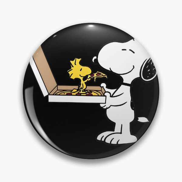 Item preview, Cute Cartoon Dog Enjoying a Delicious Pizza Slice Illustration designed and sold by Dragonbowmen.
