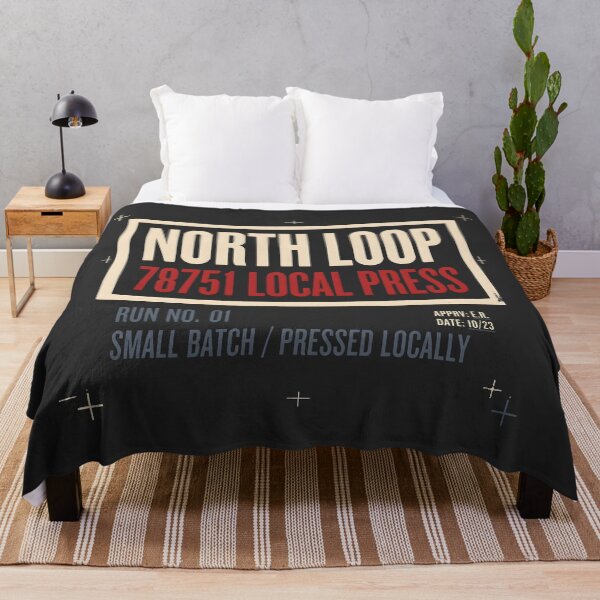 Item preview, North Loop Austin 78751 Local Press Industrial Graphic designed and sold by SplashTastic.