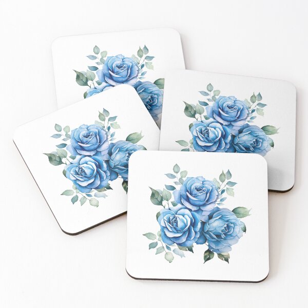 Item preview, Blue Rose | Elegant Floral Aesthetic Art designed and sold by Mandayartstudio.