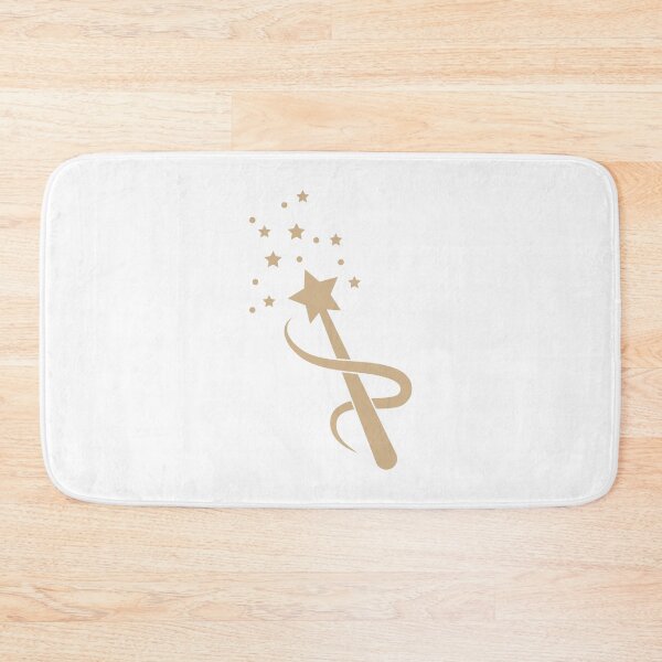 Item preview, Tan Sparkle Star Magic Wand Design designed and sold by pattern-archive.