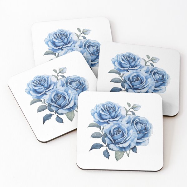Item preview, Blue Rose | Elegant Floral Aesthetic Art designed and sold by Mandayartstudio.