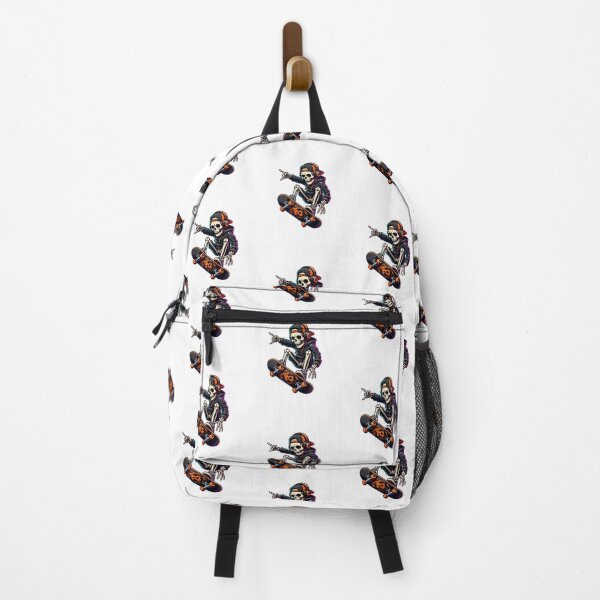 Item preview, Skeleton Skateboarding with Headphones  designed and sold by OlyvieArt.