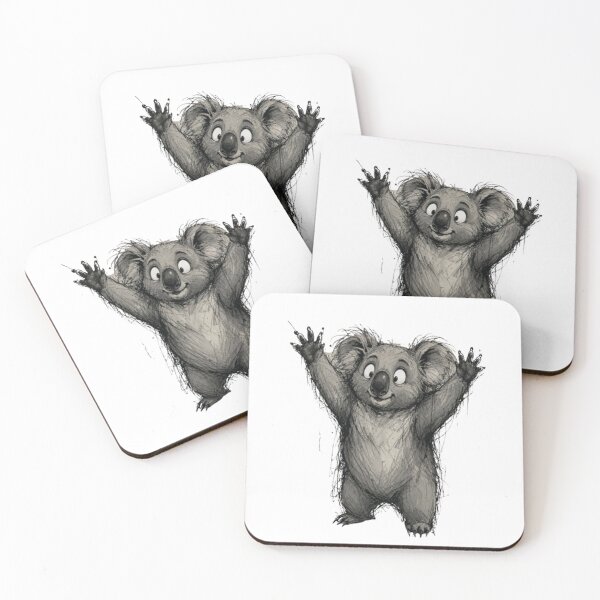 Item preview, AUSSIE koala DRAWING designed and sold by BRETT'S ART STUDIO.