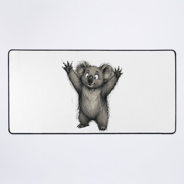 Item preview, AUSSIE koala DRAWING designed and sold by BRETT'S ART STUDIO.