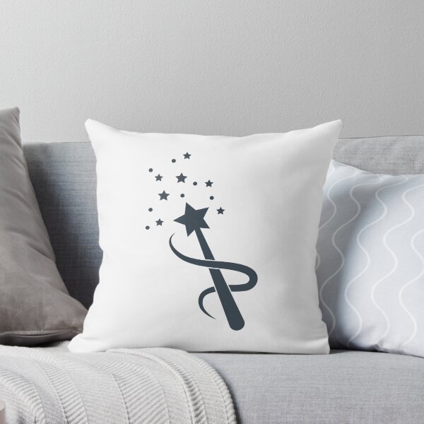 Item preview, Charcoal Sparkle Star Magic Wand Design designed and sold by pattern-archive.