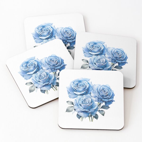 Item preview, Blue Rose | Elegant Floral Aesthetic Art designed and sold by Mandayartstudio.
